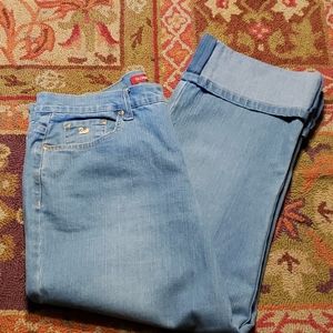 Gloria Vanderbilt cropped cuffed jean sz. 14